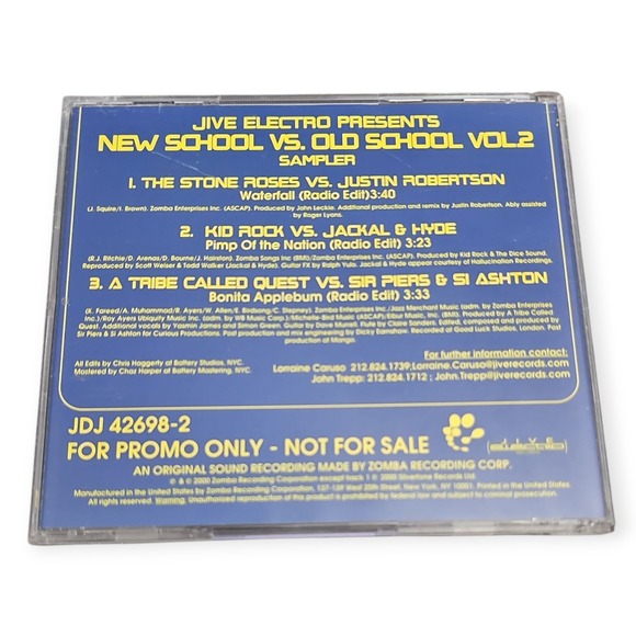Various – New School Vs. Old School Vol.‎ 2 [2000 Promotional CD] - Picture 2 of 3